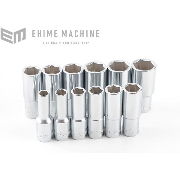 TONE（トネ） ディープソケットセット(6角・ホルダー付) 12pcs 差込角