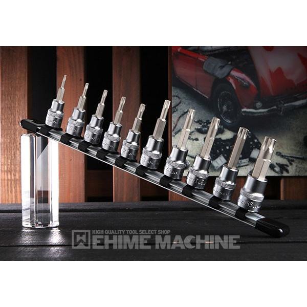 TONE トルクスソケットセット(強力タイプホルダー付) 10pcs (HTX310)(4953488148237) トネ の商品画像