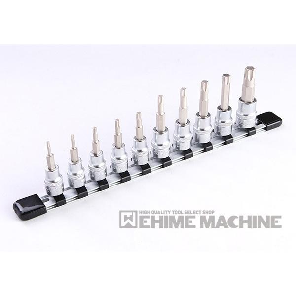 TONE（トネ） トルクスソケットセット(強力タイプホルダー付) 10pcs