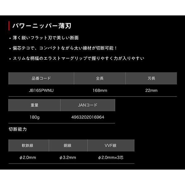 専用　際出品 楽天市場】ロブテックス J-CRAFT99 パワーニッパー JB165PWN