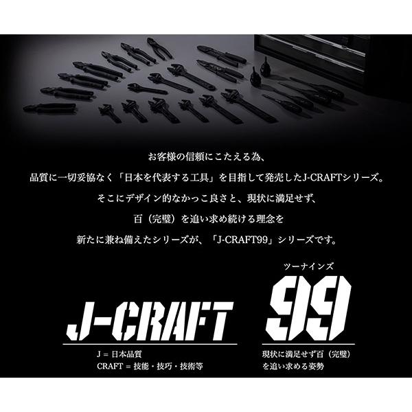LOBSTER ロブテックス J-CRAFT99 パワーニッパー薄刃 JB200PWNU