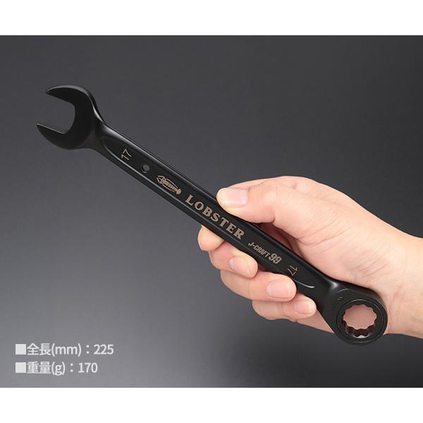 LOBSTER ロブテックス J-CRAFT99 ブラックラチェット LOBSTER ロブテックス J-CRAFT99 ブラックラチェット