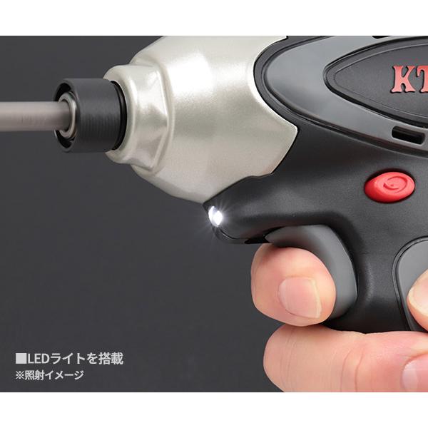 KTC 6.35sq. コードレスインパクトレンチセット JTAE115A 工具 京都