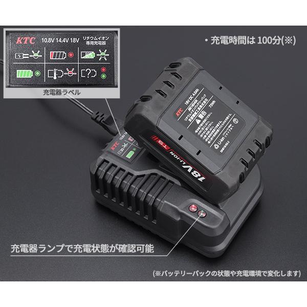 KTC コードレストルクリミットインパクトレンチセット JTAE473A 工具