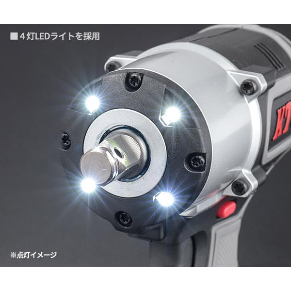 KTC [26SS新商品] KTC 12.7sq. ホイールナット専用コードレストルク