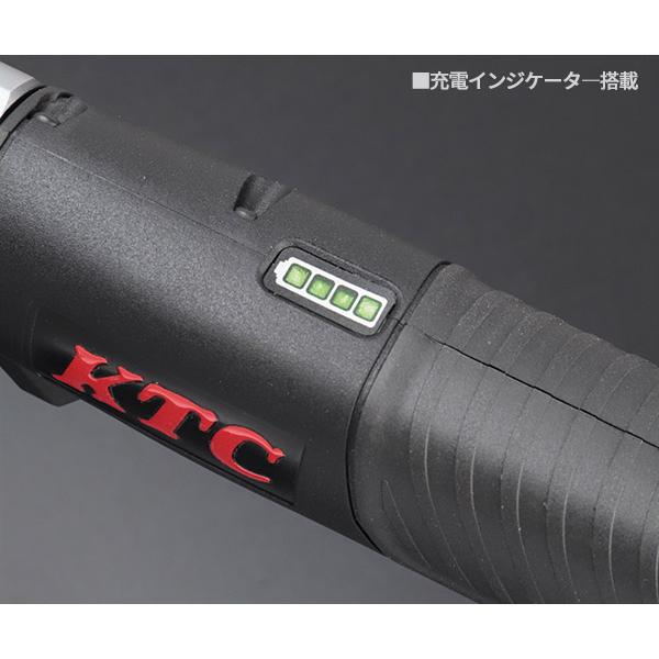 KTC 【5月の特価品】KTC 9.5sq コードレスラチェットレンチセット 電動