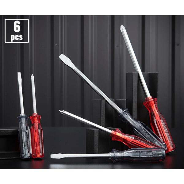 TONE（トネ） 貫通ドライバーセット 6pcs (KD6)(4953488010817