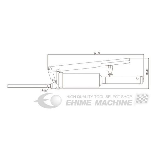 YAMADA ハンドグリースガン 200cc 854628 KH-32(手詰専用