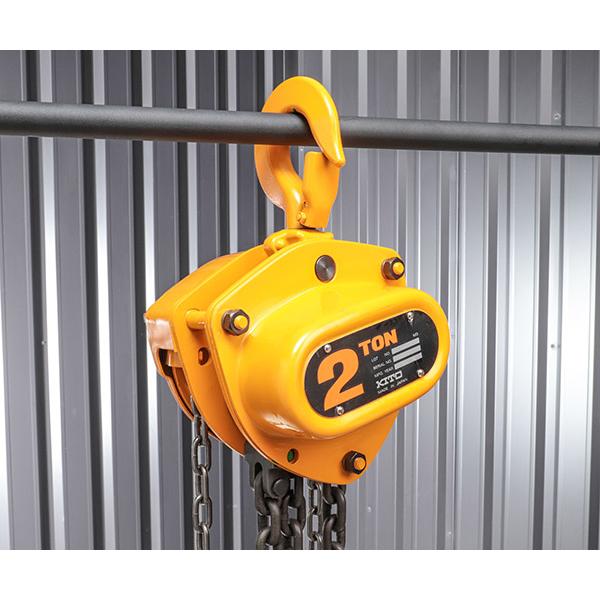 値下げ！新品未使用KITOチェーンブロック M3形 2t×3m CB020 代引き不可 KITO キトー マイティ M3 CB020 手動チェーンブロック 2t