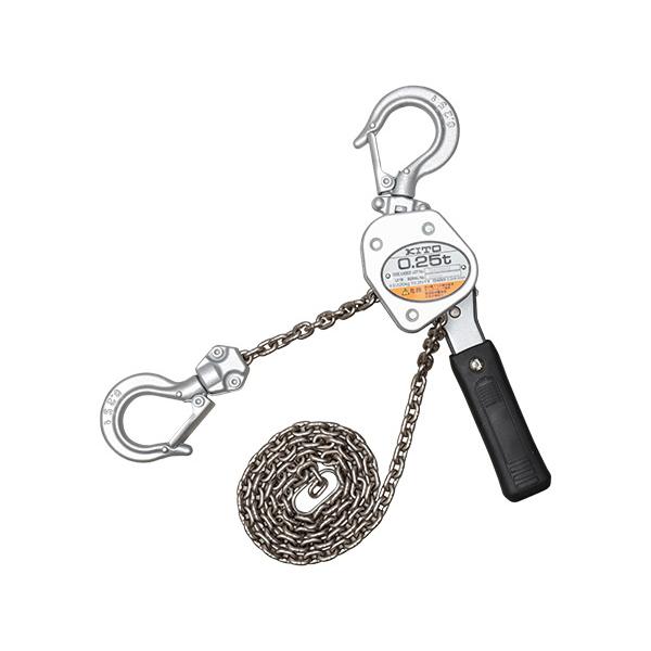 KITO（キトー） レバーブロック LX形 0.25t×1.0m LX003 (4937773130015