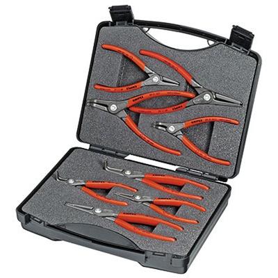 日本正規品 クニペックス 精密スナップリングプライヤーセット(8本組) (002125)(4003773050131) 業務向け KNIPEX