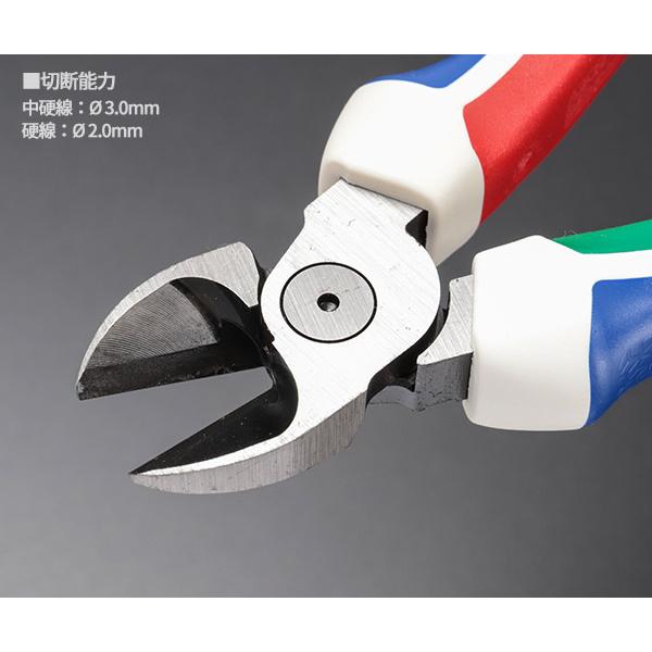 KNIPEX（クニペックス） 日本正規品 限定 斜ニッパー イタリアモデル