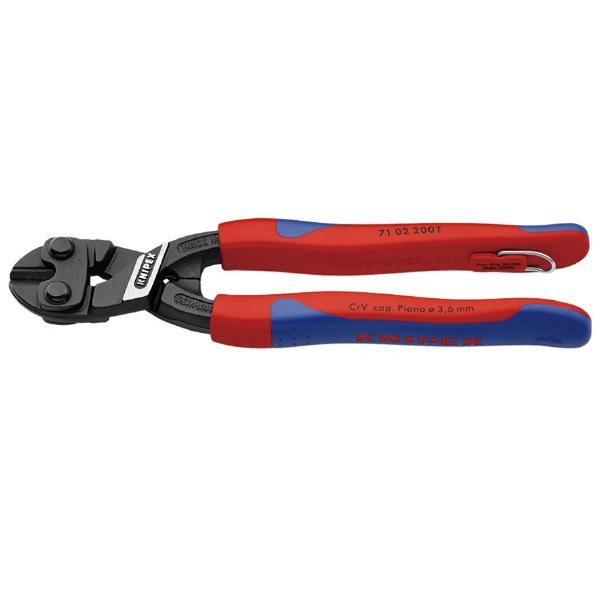 KNIPEX 7102-200TBK 小型クリッパー 落下防止 (BK) クニペックス 工具