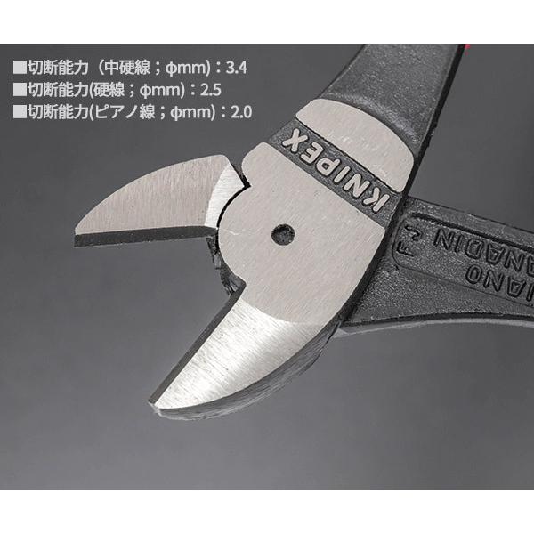 KNIPEX 7402-160 強力型斜ニッパー(硬線用) (SB) クニペックス 工具