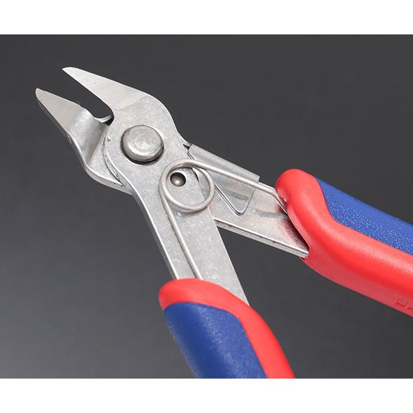 KNIPEX 7813-125 スーパーニッパー クランプ付(SB) クニペックス KNIPEX 7813-125 スーパーニッパー クランプ付(SB) クニペックス