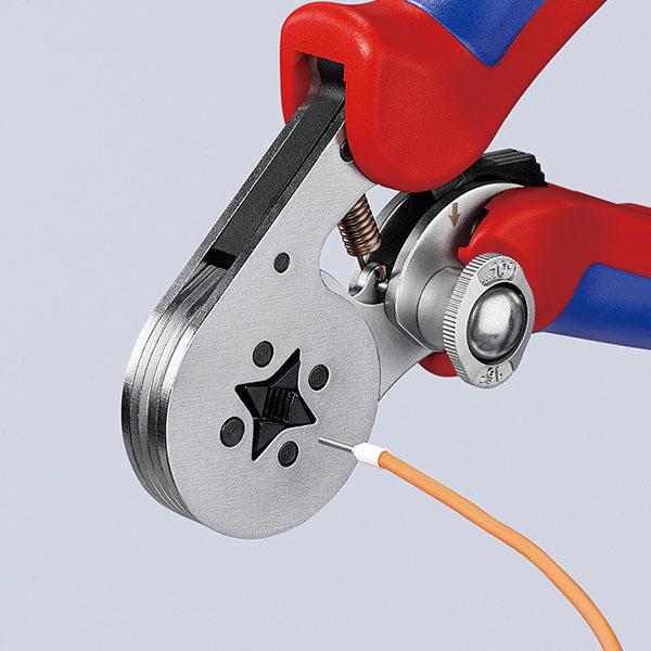 KNIPEX クニペックス 9755-04SB 圧着ペンチ KNIPEX（クニペックス） 日本正規品 圧着ペンチ (9755-04SB