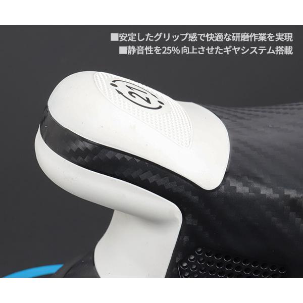 RUPES 大揺動 低振動・静音 電動ダブルアクションポリッシャー LHR21