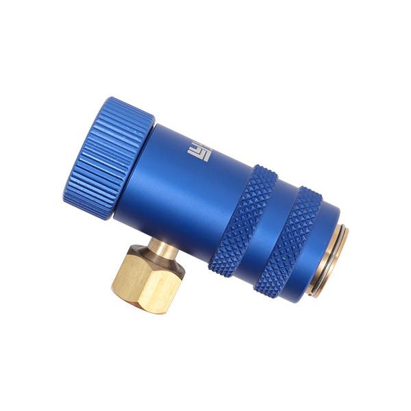 リークラボジャパン R1234YF用低圧側カプラー（青） LL-400-MF4 カー