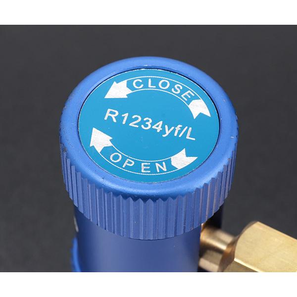 リークラボジャパン R1234YF用低圧側カプラー（青） LL-400-MF4 カー