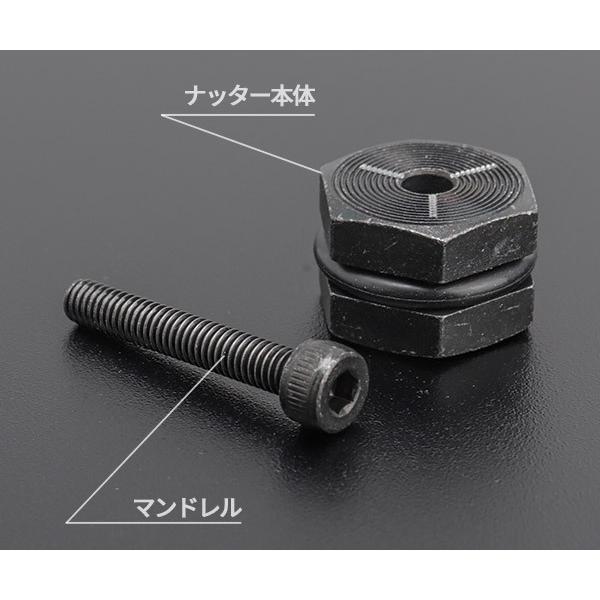 ロブテックス HNC04R ハンドナッター ちょっとナッター (M4用) (1個入