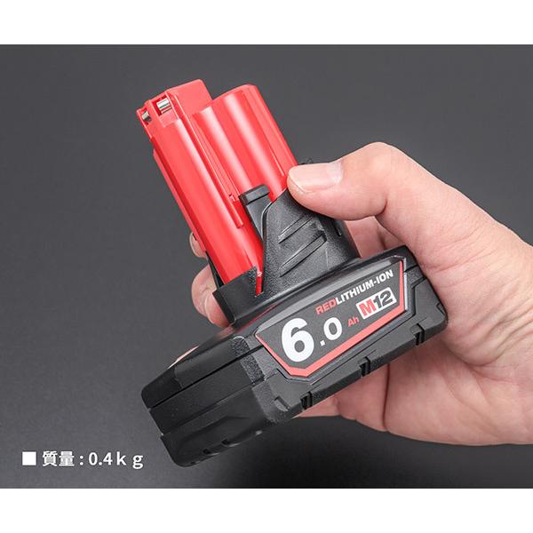 Milwaukee（ミルウォーキー） 日本正規品 M12 4.0Ah&6.0Ah FCスタート 