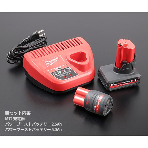 Milwaukee（ミルウォーキー） 日本正規品 M12 FUEL 1/2インチ542Nm 