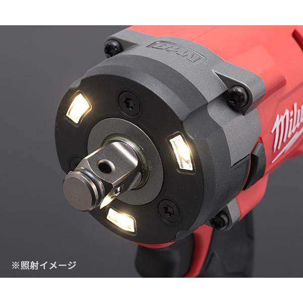 ミルウォーキー 339Nm 1/2電動インパクトレンチセット 充電器・バッテリー2個付 M18 FIW212-502X JP｜ehimemachine｜07