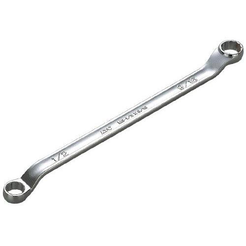 KTC KTC 45°X6°ロングめがねレンチ【インチサイズ】 M5-1/4X5/16