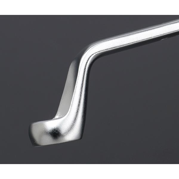 TONE（トネ） 両口めがねレンチ(75°) 対辺寸法8×10mm (M75-0810