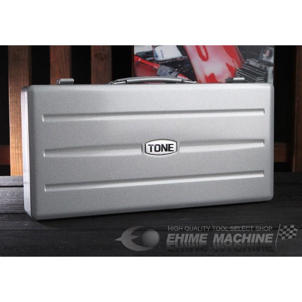TONE（トネ） スチール製工具箱 ツールケース 間口400×奥行209×高さ