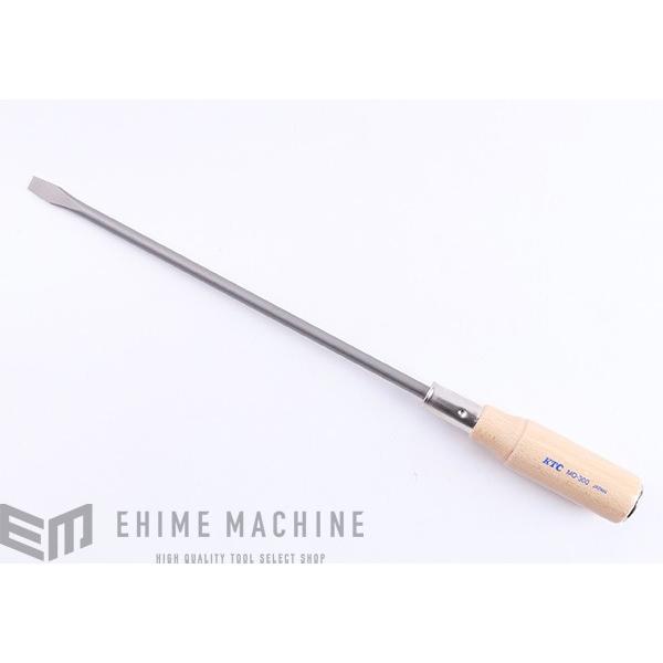 KTC 木柄ドライバーマイナス貫通タイプ MD-300｜ehimemachine｜02