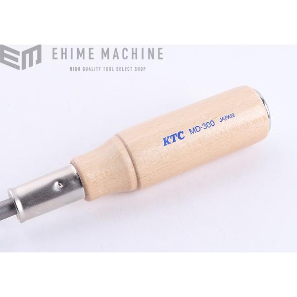 KTC 木柄ドライバーマイナス貫通タイプ MD-300｜ehimemachine｜04