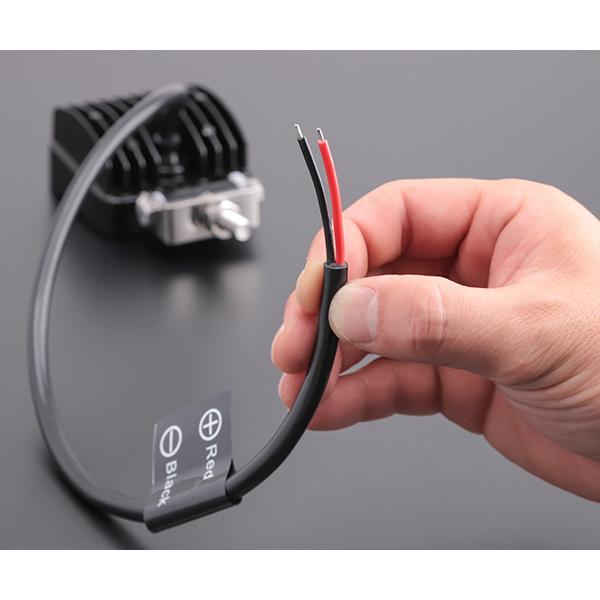 カシムラ LEDワークライト コンパクト 作業灯 DC12/24V車対応 15W