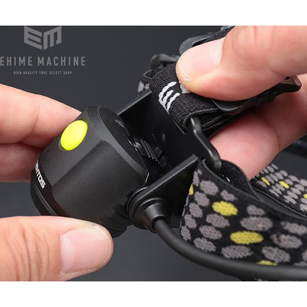 ジェントス MM-285H ヘッドライトLED 未使用品 実用点灯4時間 電池式