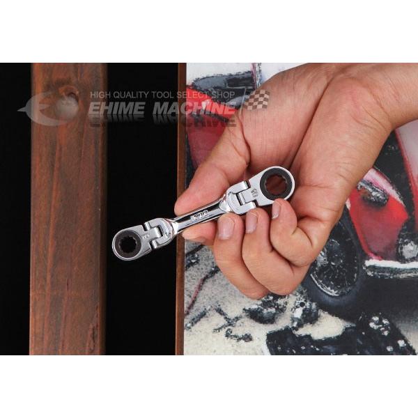 Ktc ショートラチェットめがねレンチ 両頭首振りタイプ Mr1s 0810f Ehime Machine 通販 Paypayモール