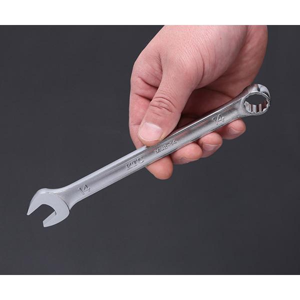 KTC ASH 工具一式　計１４本 スパナ　コンビネーション　片口　メガネ KTC コンビネーションレンチ サイズ14mm 片目片口 (MS2-14) 京都機械