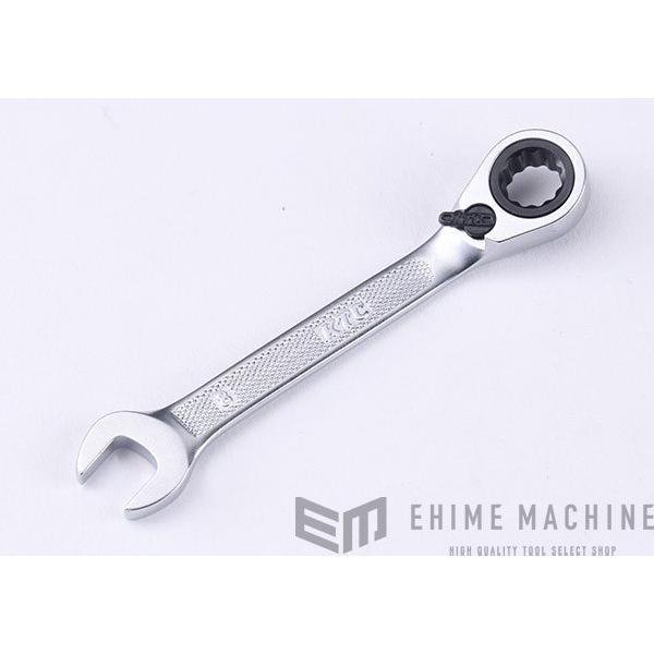 KTC ショートラチェットコンビネーションレンチ（オフセットタイプ 