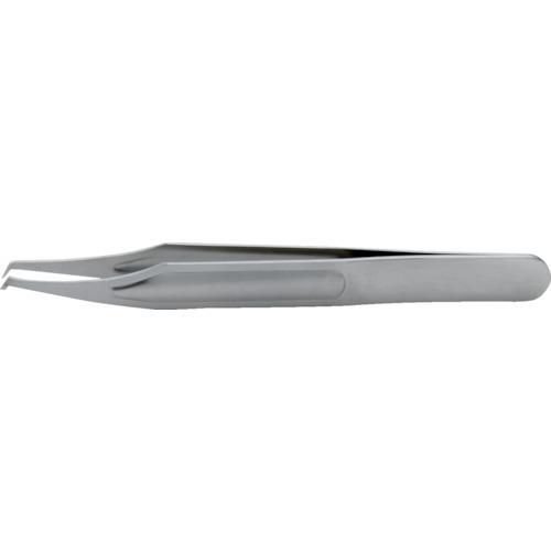 idealtek 精密ステンレスカッティングピンセット 100mm 先曲型 152-S-0