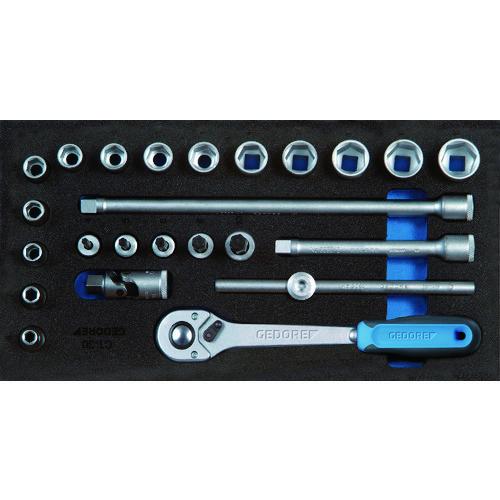 GEDORE ソケットレンチセット3/8 1500CT1-30 2308975