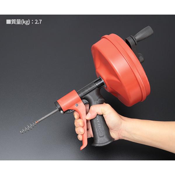 RIDGID ドレンクリーナー パワースピン+ 57043 : エヒメマシン Yahoo