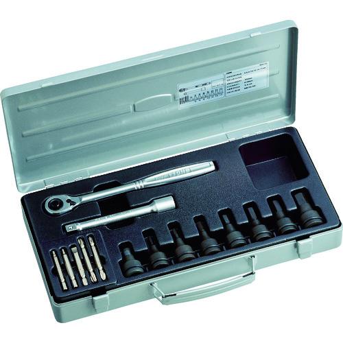 TONE ヘキサゴンレンチセット 15pcs (AH4133)(4953488005134) トネ