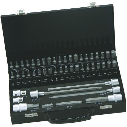日本正規品 バーコ 車輌整備用工具セット ソケットビット+ビット 49本 (BE5049)(7314150169931) BAHCO