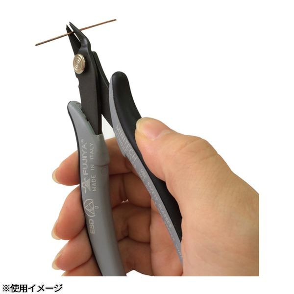 フジ矢 ミニテックライトニッパー(静電グリップ)135mm (MTN03E-135