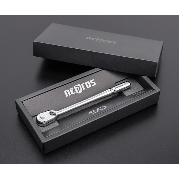 NEPROS NBR290L 全長175mm 6.3sq.ロングラチェットハンドル ネプロス 