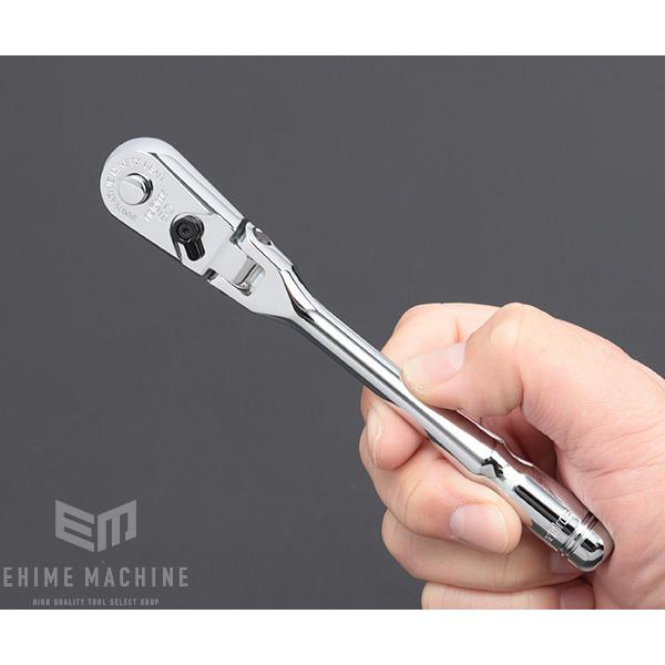 NEPROS NBRC390F 全長150mm 9.5sq.コンパクトフレックスラチェット