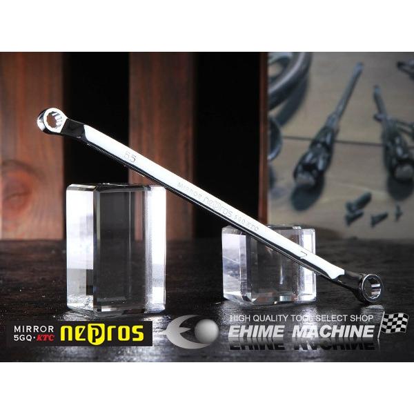 NEPROS NM5-05507 サイズ5.5x7mm 45°×6°めがねレンチ ネプロス｜ehimemachine