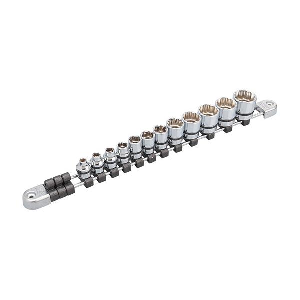 NEPROS NTB312XA 9.5sq.六角・十二角混合ソケットセット12コ組