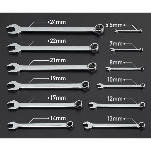 NEPROS NTMS212 コンビネーションレンチセット12本組 ネプロス NEPROS NTMS212 コンビネーションレンチセット12本組 ネプロス