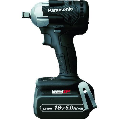 Panasonic デュアル 充電インパクトレンチ 18V5.0Ahセット 黒 EZ75A8LJ2G-B