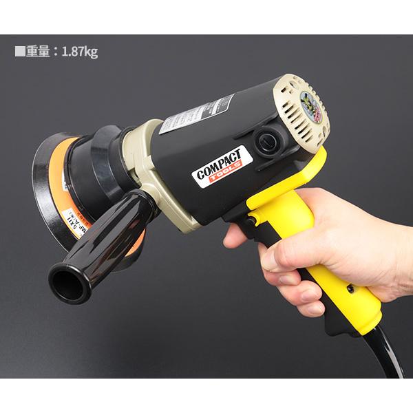 COMPACT TOOL 電動ダブルアクションポリッシャー P-150N｜ehimemachine｜08